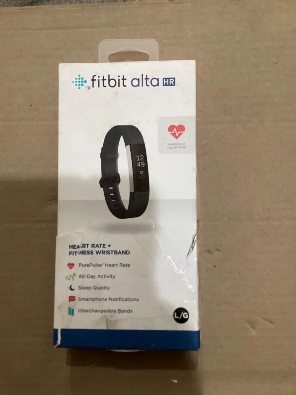 Fitbit Alta Fitness Wristband - Size L/G